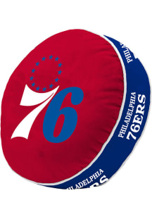 Philadelphia 76ers Puff Throw Pillow - Red
