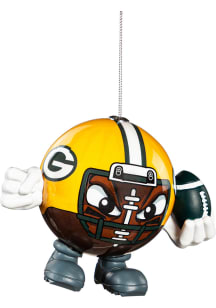 Green Bay Packers Ball Head Ornament