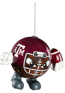 Texas A&amp;M Aggies Ball Head Ornament Ornament
