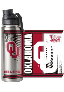 Oklahoma Sooners 21oz Hero Twist Stainless Steel Bottle