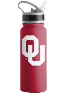 Oklahoma Sooners 25oz Flip Top Stainless Steel Bottle