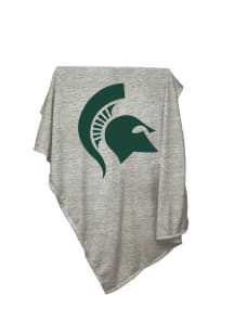 Michigan State Spartans Embroidered Team Logo Sweatshirt Blanket