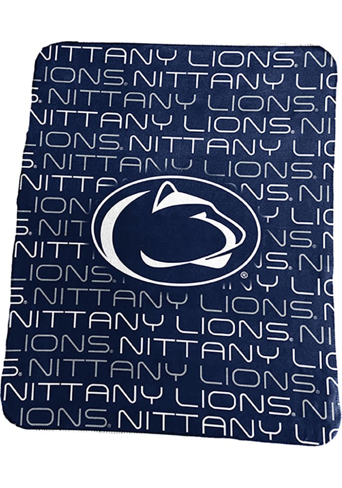 Penn State Nittany Lions Classic Navy Fleece Blanket