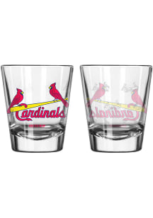 St Louis Cardinals 2oz Satin Etched Shot Glass