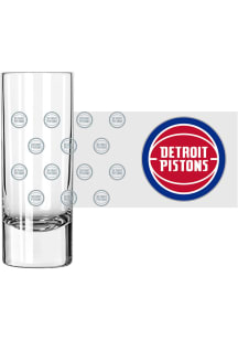 Detroit Pistons 2.5oz Satin Etched Shot Glass