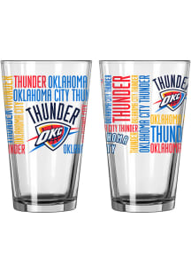 Oklahoma City Thunder 16oz Spirti Pint Glass