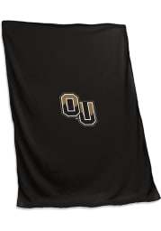Oakland University Golden Grizzlies Team Logo Sweatshirt Blanket