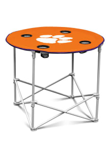 Clemson Tigers Round Tailgate Table