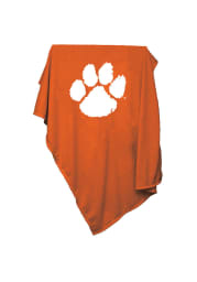 Clemson Tigers Team Logo Sweatshirt Blanket