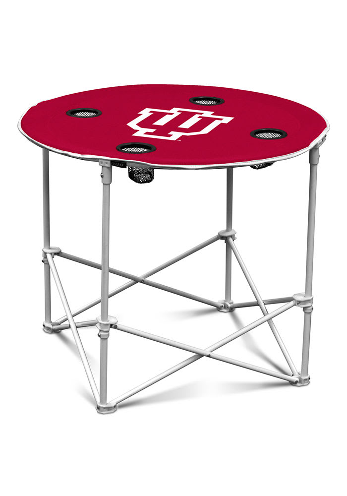 Indiana Hoosiers Round Tailgate Table