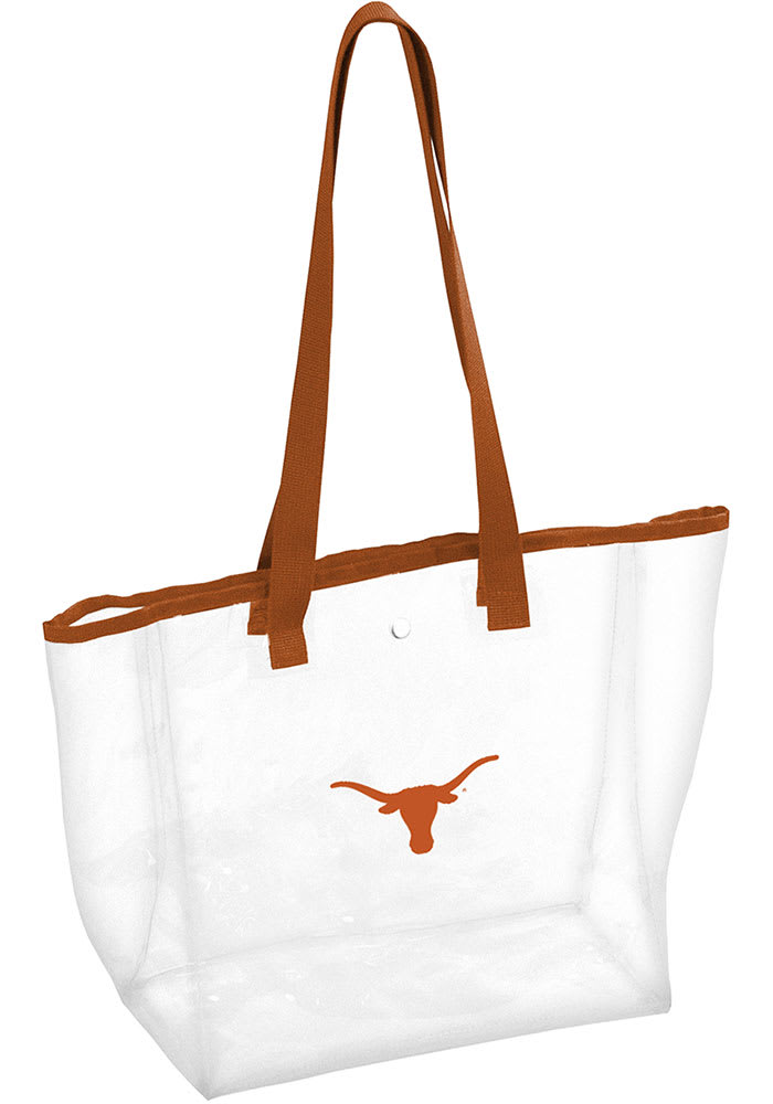 Texas Longhorns White Stadium Approved Tote