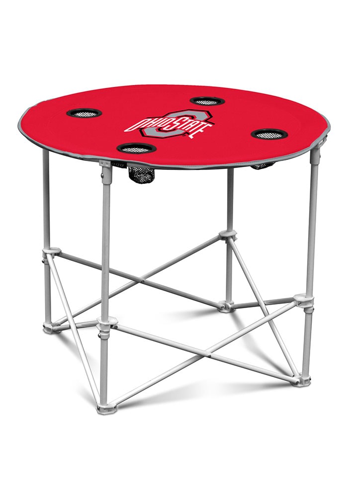 Ohio State Buckeyes Round Tailgate Table