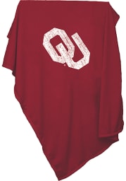 Oklahoma Sooners Team Logo Sweatshirt Blanket