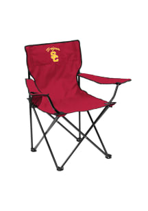 Maroon USC Trojans Quad Design Canvas Chair