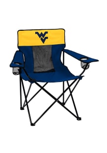West Virginia Mountaineers Elite Canvas Chair