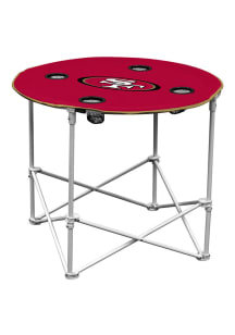 San Francisco 49ers Round Tailgate Table