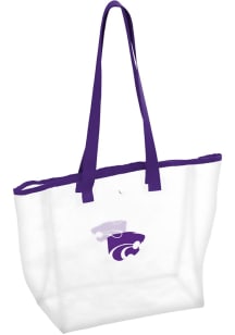 Clear K-State Wildcats Clear Bag - White