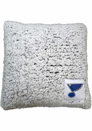 St Louis Blues Frosty Throw Pillow