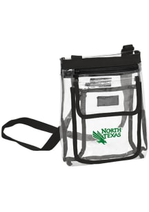 North Texas Mean Green White Stadium Approved Clear Bag