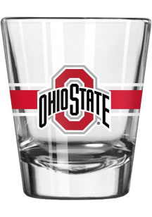 Red Ohio State Buckeyes 2oz Shot Glass