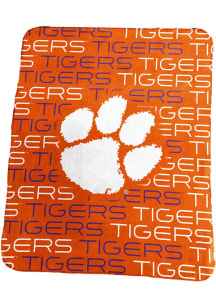Clemson Tigers Classic Fleece Blanket - Orange