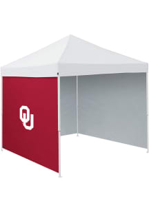 Oklahoma Sooners Crimson 9x9 Team Logo Tent Side Panel