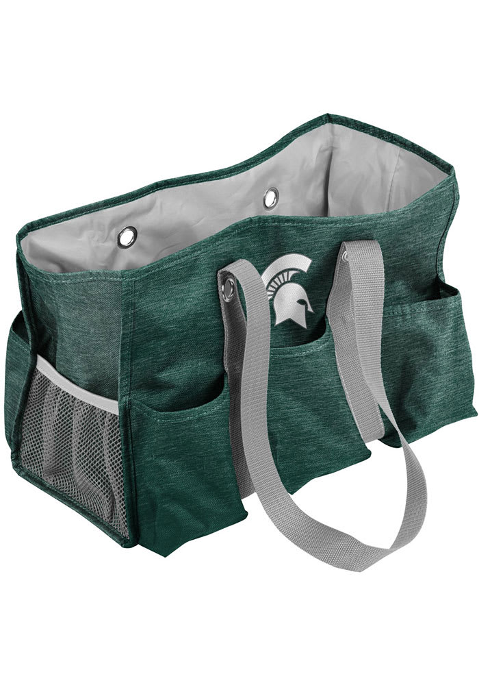 Michigan State Spartans Green Crosshatch Tote
