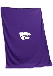 K-State Wildcats Embroidered Wildcat Logo Sweatshirt Blanket