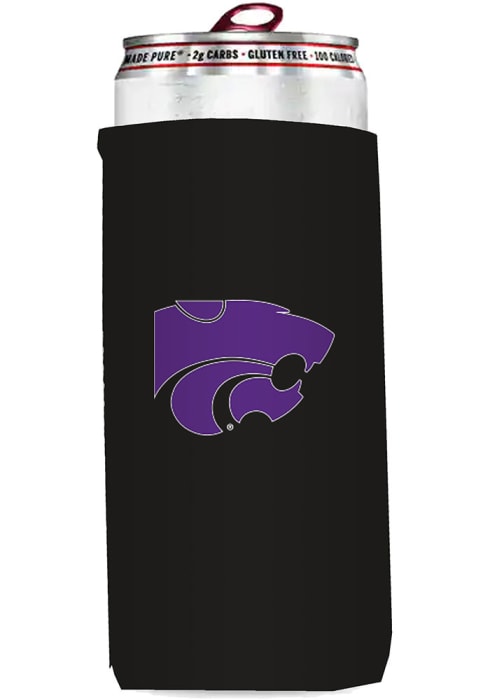 K-State Wildcats Slim Can Stainless Steel Koozie