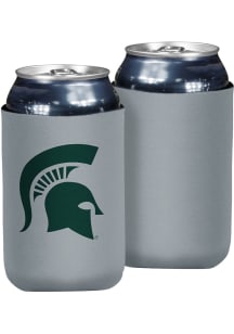 Grey Michigan State Spartans 12oz Can Coolie