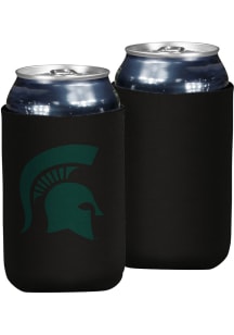 Black Michigan State Spartans 12oz Can Coolie