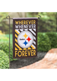 Pittsburgh Steelers Where When Forever Garden Flag