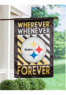 Pittsburgh Steelers Where When Forever Banner