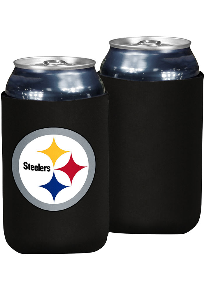 Pittsburgh Steelers Colorblock 12 oz. Slim Can Coolie