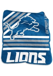 Detroit Lions Raschel Raschel Blanket