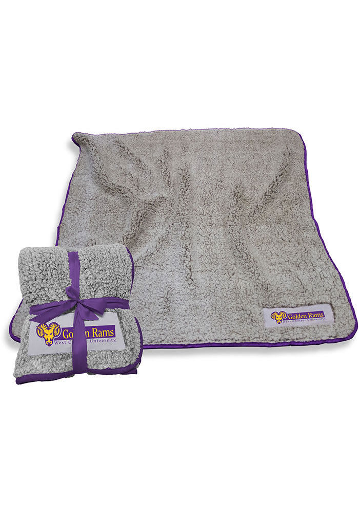 West Chester Golden Rams Frosty Sherpa Blanket