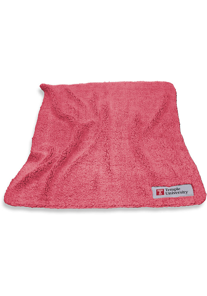 Temple Owls Color Frosty Sherpa Blanket