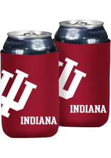 Red Indiana Hoosiers 12 oz Oversized Logo Coolie