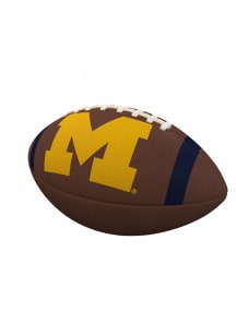 Blue Michigan Wolverines Composite Football