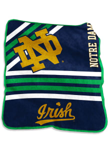 Notre Dame Fighting Irish Team Color Raschel Blanket