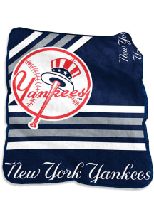 New York Yankees Team Color Raschel Blanket