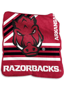 Arkansas Razorbacks Team Color Raschel Blanket