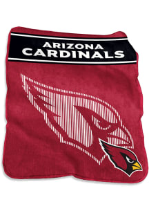 Arizona Cardinals Team Logo Raschel Blanket