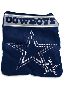 Dallas Cowboys Team Logo Raschel Blanket