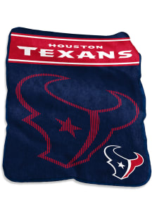 Houston Texans Team Logo Raschel Blanket