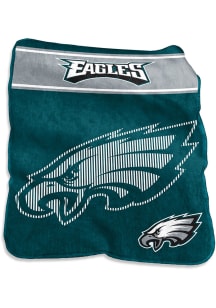 Philadelphia Eagles Team Logo Raschel Blanket