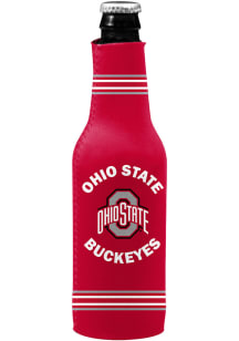 Red Ohio State Buckeyes 12 oz Bottle Coolie