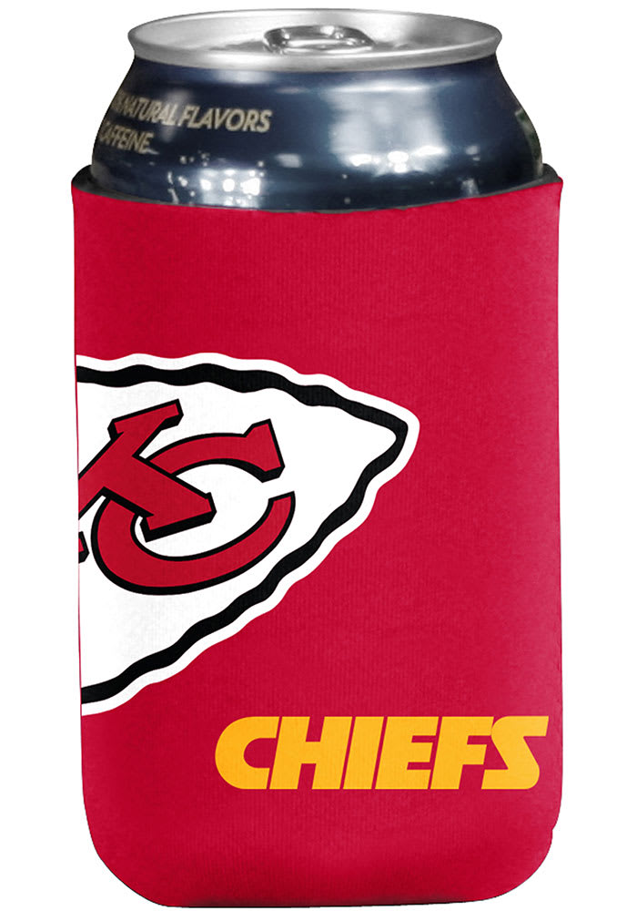 Kansas chiefs koozie Mahones can cooler rollin with mahomes