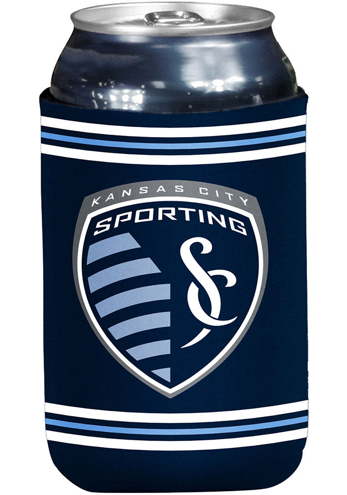 Sporting Kansas City 12 oz Stripe Logo Coolie