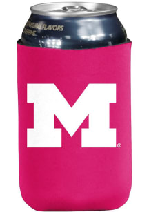 Pink Michigan Wolverines Logo Coolie